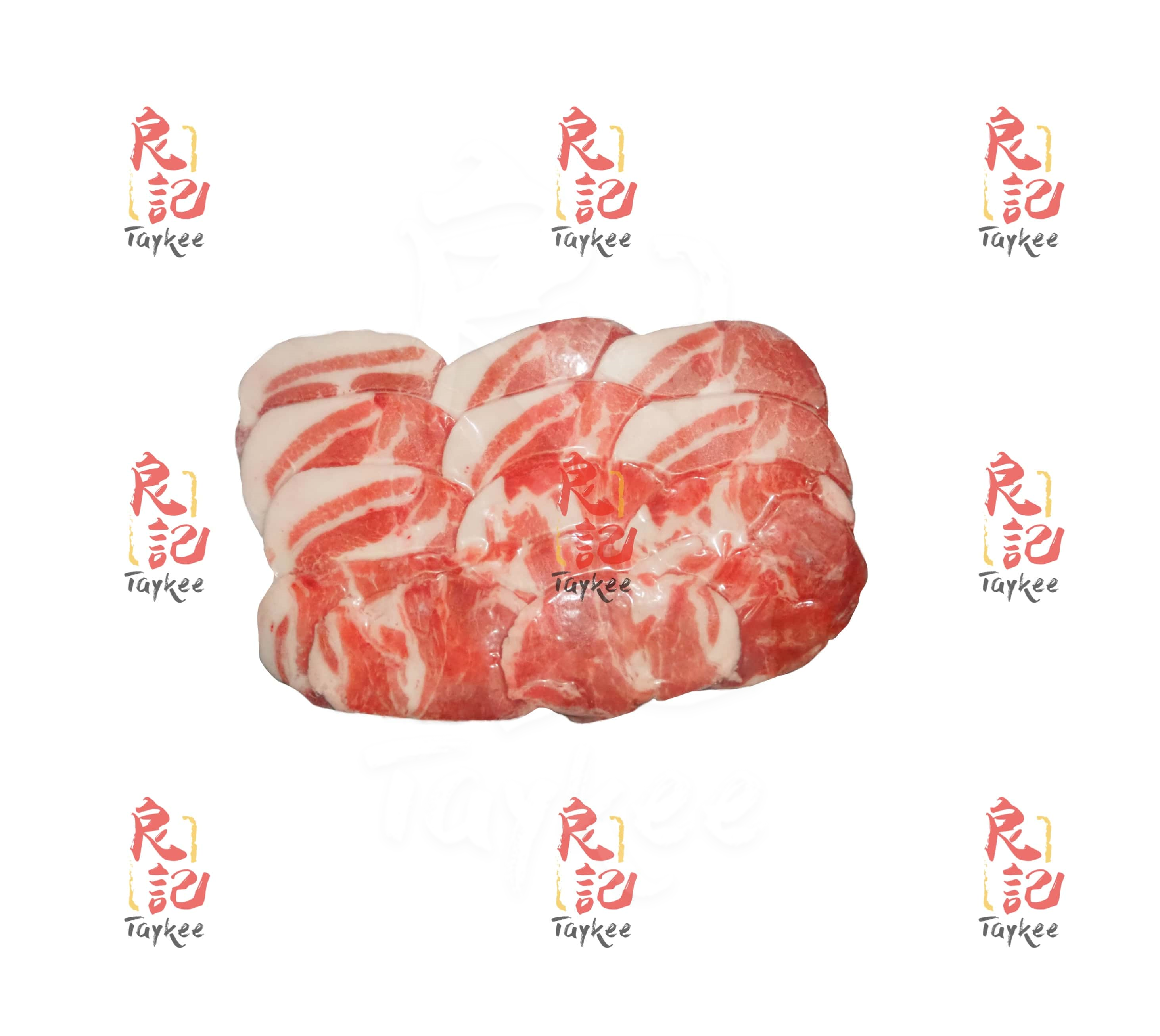 火锅五花肉片<br>Shoulder Butt Shabu-Shabu (300g+-/Pack)